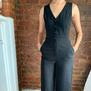 Black Little Moon Jumpsuit